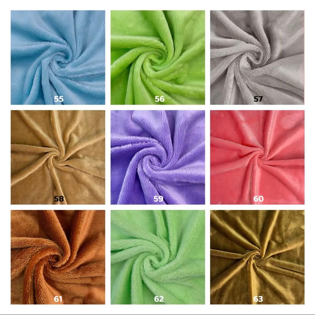 推しぬい 髪生地 サンプル一覧 ①