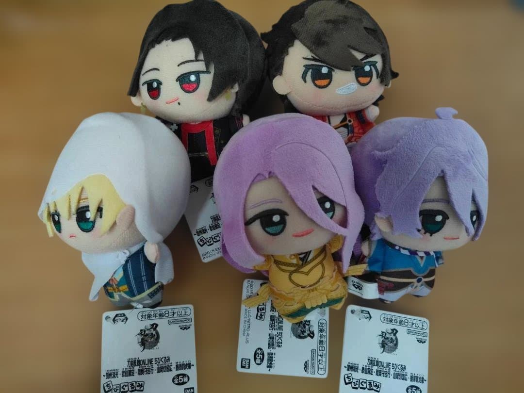 刀剣乱舞ONLINE ちびぐるみvol.1 全5種コンプセット - メルカリ