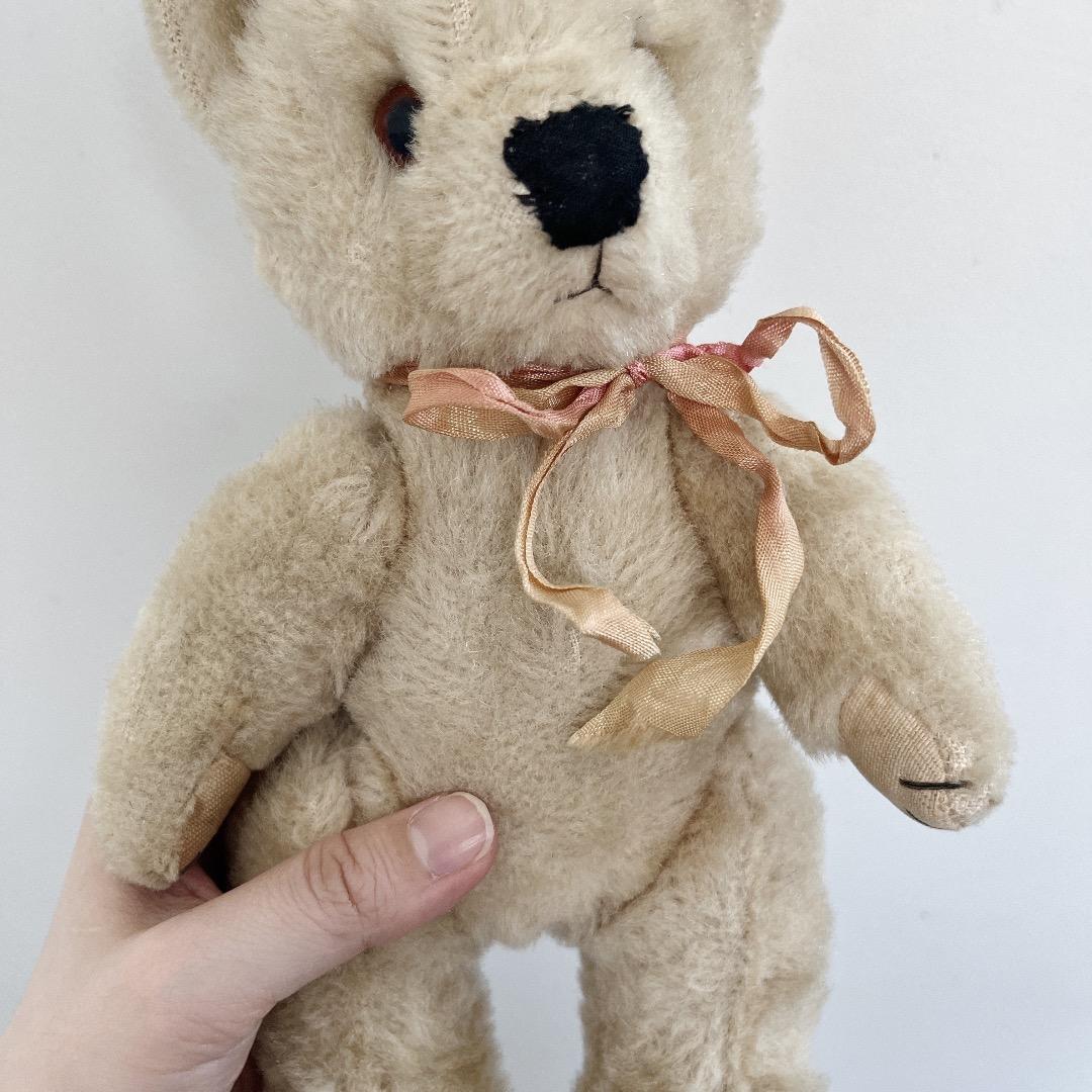 アンティーク　テディベア　ぬいぐるみ　くま　ヨーロッパ　ヴィンテージ　人形