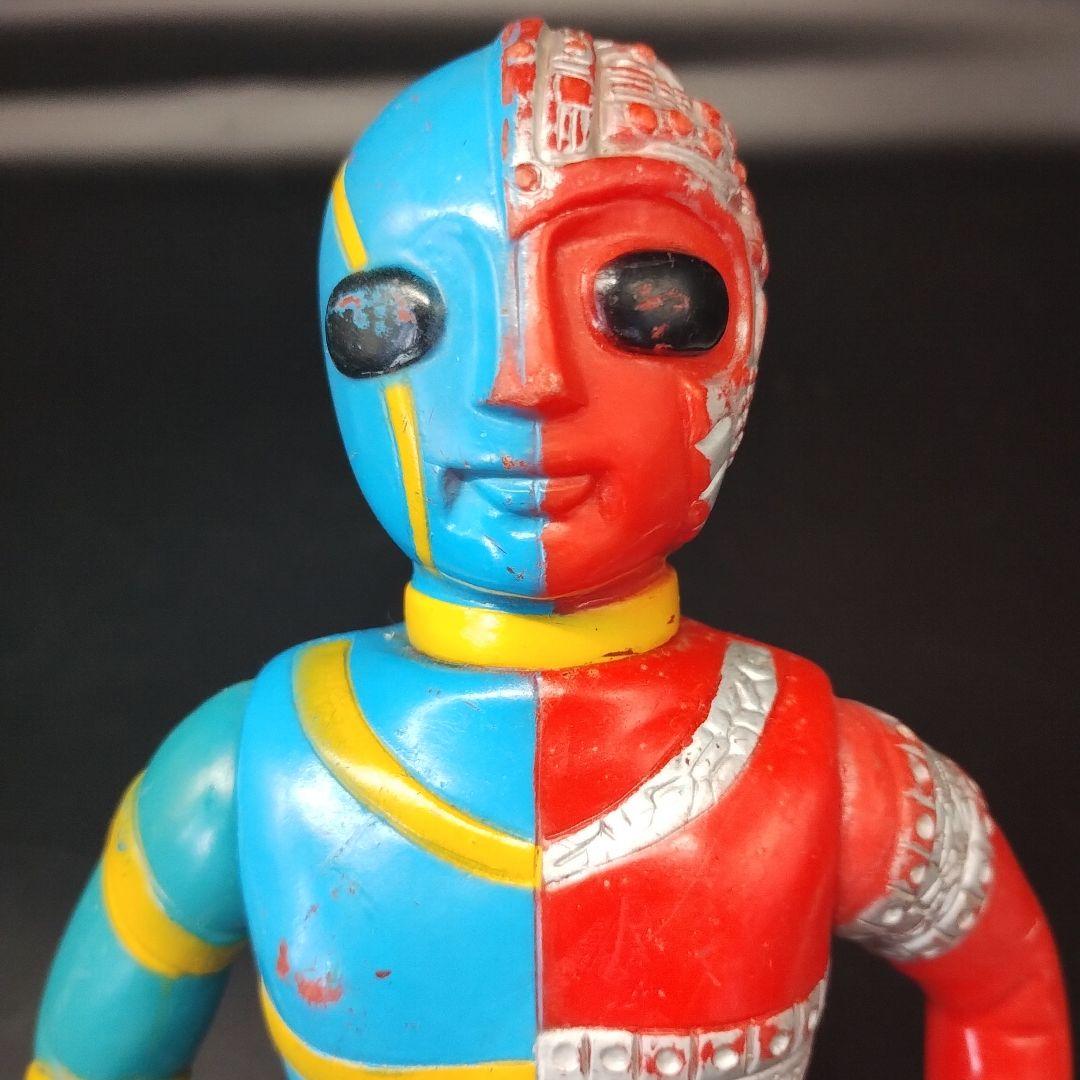 キカイダー タカトク 当時物 ソフビ ミドルサイズ 昭和 レトロ玩具 人造人間