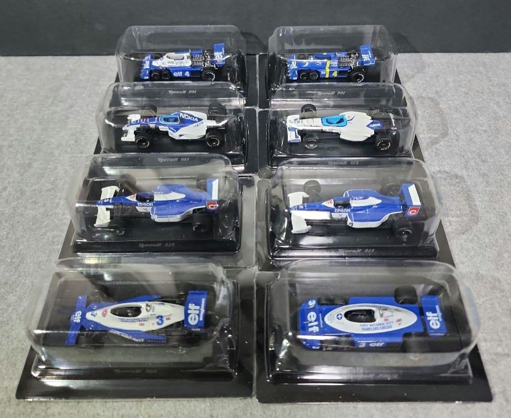 京商　ティレル　ミニカーコレクション ８台セット