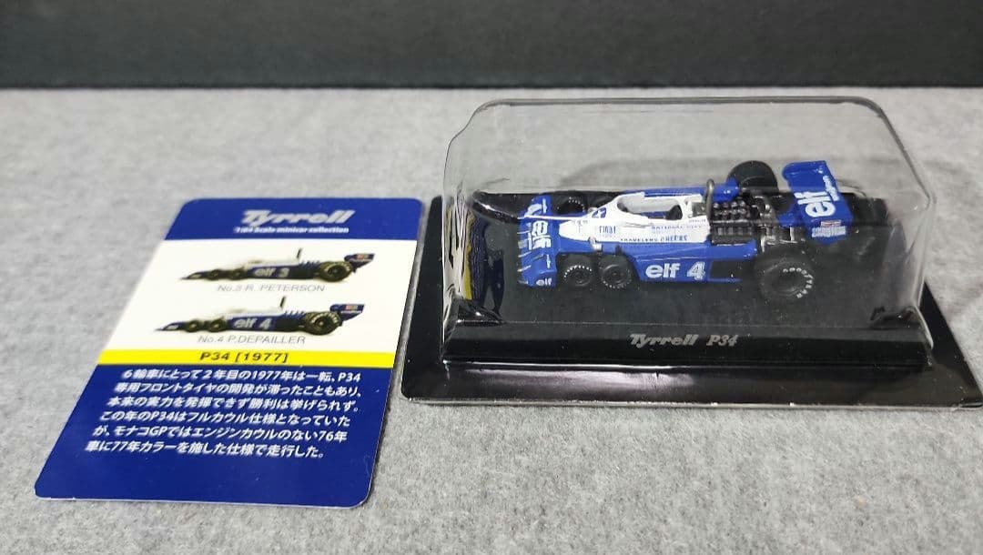 京商　ティレル　ミニカーコレクション ８台セット