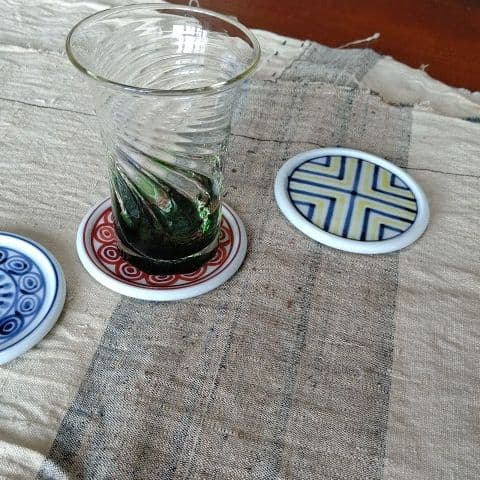 有田焼のコースター５枚です。