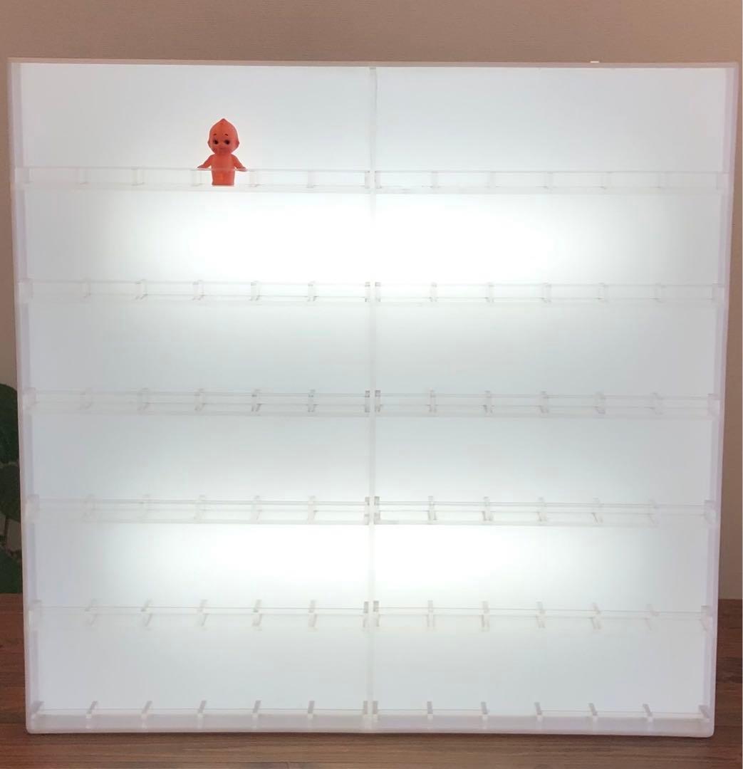 【電飾付き】オーラソーマアクリル製ディスプレイ棚①