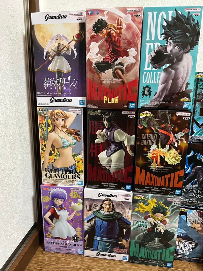 最新プライズフィギュアまとめ売り18体セット