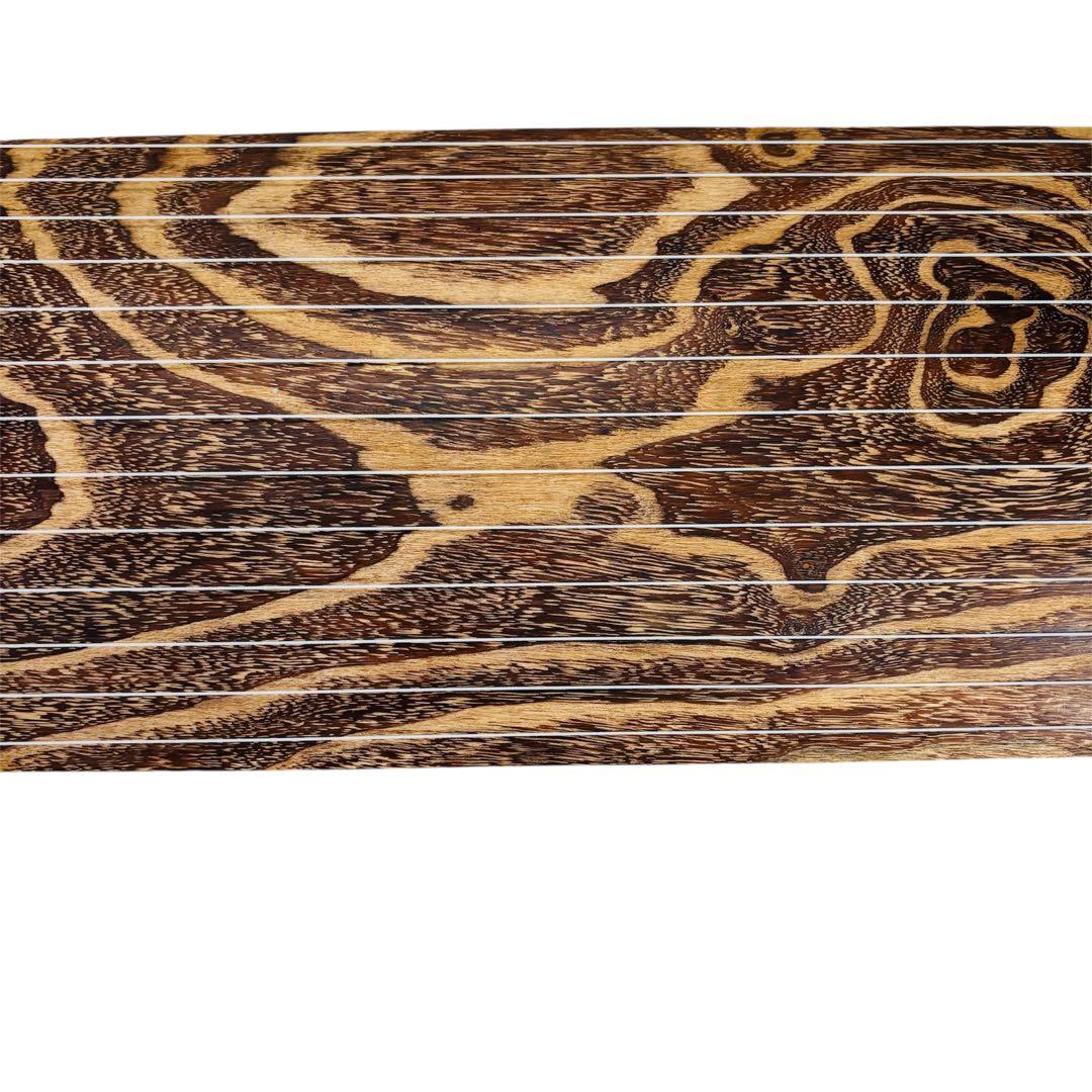 琴　箏　研水　13弦　山田流　並甲　すだれ彫り　蒔絵　全長182cm