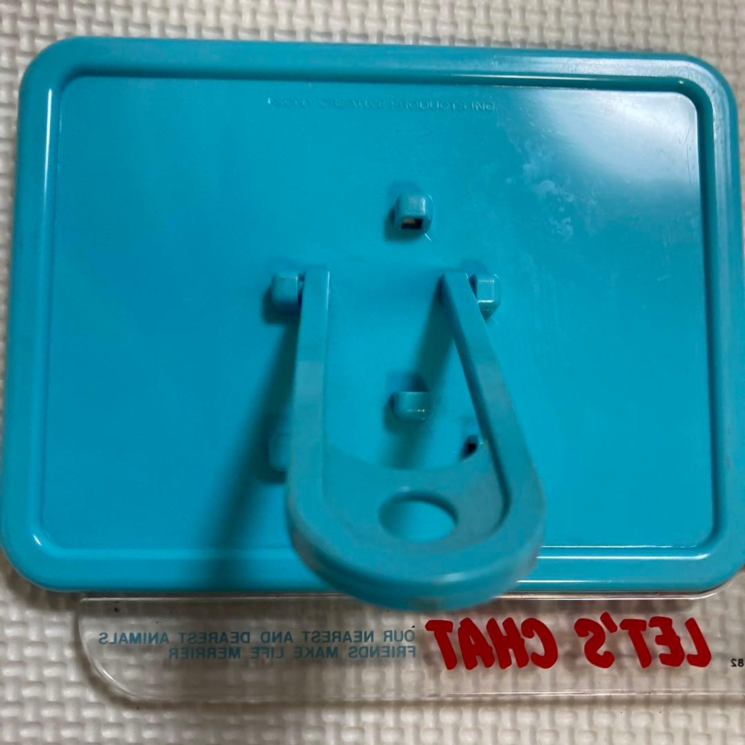 未使用1982年レッツチャット写真立て　ベンジャミン日本製 let's chat