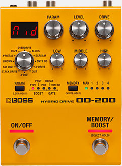 BOSS - OD-200 | Hybrid Drive