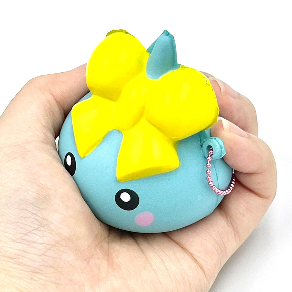 ほっぺちゃん スクイーズ／ブルー – SUNHOSEKI