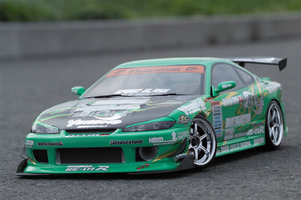 Nissan S15 Silvia Kei Office w/ Livery, Wing, 1-10 Body Set